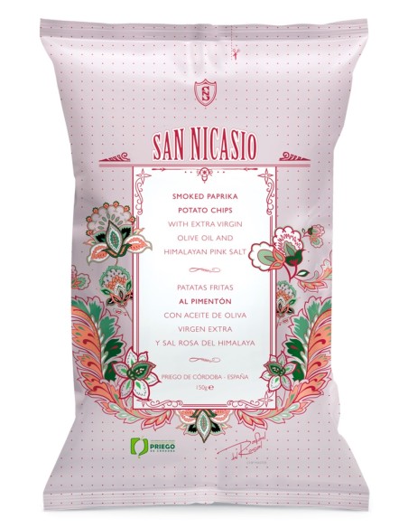 San Nicasio Chips Paprika de La Vera - Sachet 150 gr.