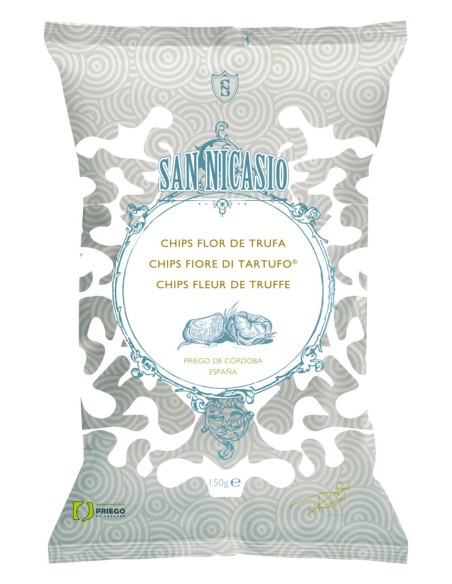 San Nicasio Patatas Fritas Flor de Trufa - Bolsa 150 gr.