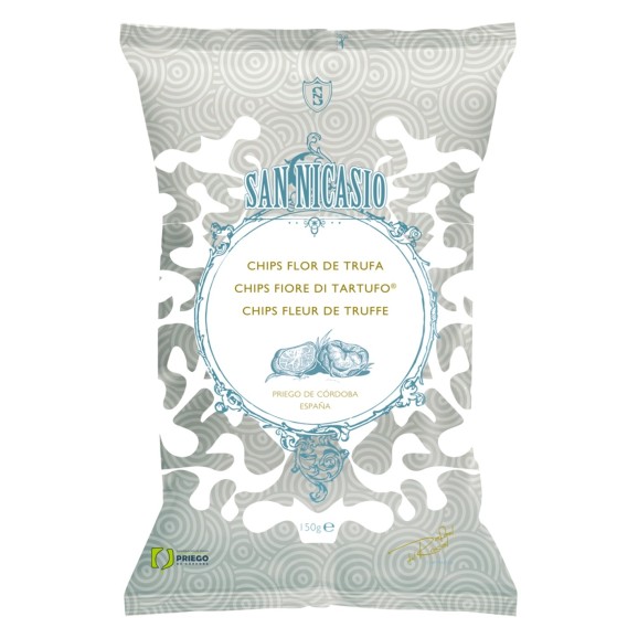 San Nicasio Potato Chips Truffle Flower - Bag 150 gr.