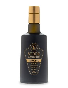 Verde Esmeralda Imagine Picual - Botella de vidrio 500 ml.