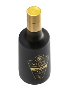 Verde Esmeralda Imagine Picual - Bouteille en verre 500 ml. 2