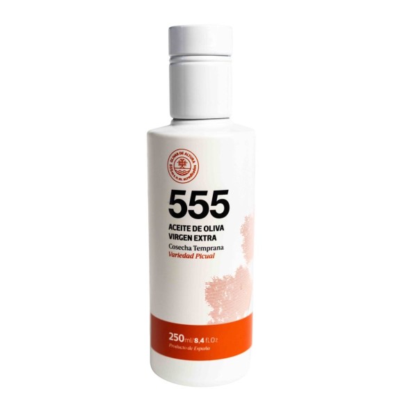 555 Picual Bouteille en verre 250 ml.
