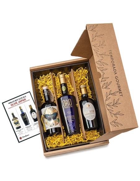 Meilleures Huiles du Monde Olive Japan 2025 Coffret - Oliva Oliva