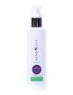 Sensolive Huile de massage circulatoire thérapeutique BIO - Oliva Oliva