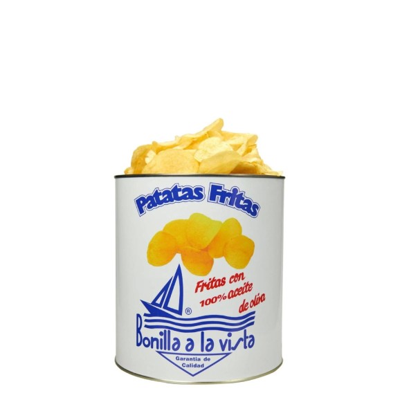 Bonilla a la Vista Chips with Olive Oil Tin 40 gr.