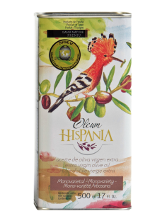 Oleum Hispania Nature Premium Arbosana Lata 500 ml. - Oliva Oliva