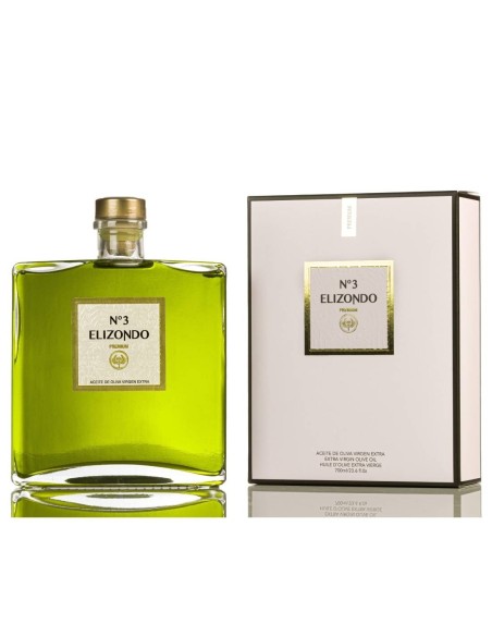 Elizondo Picual Premium Nº3 Bouteille en verre 700 ml. avec Étui