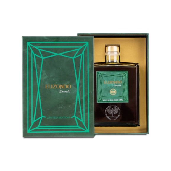 Elizondo Emerald Edición Limitada Estuche con Botella de vidrio 1L