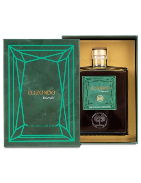 Elizondo Emerald Limited Edition Glass bottle 1 l. - Oliva Oliva