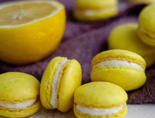 Macarons de limón