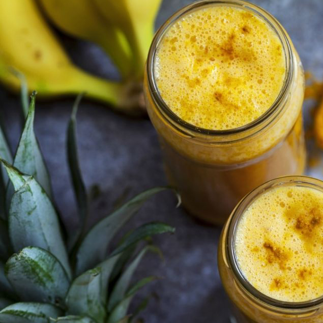 SMOOTHIES piña platano
